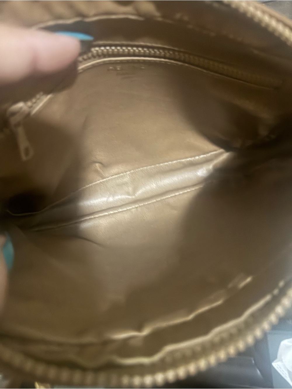 Celine Beige/Tan Monogram Canvas Shoulder Bag - Picture 14 of 17